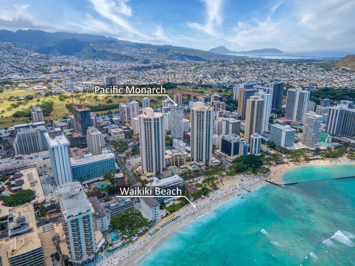 Steps To Waikiki Beach! Newly Renovated With 75" Tv 檀香山 外观 照片