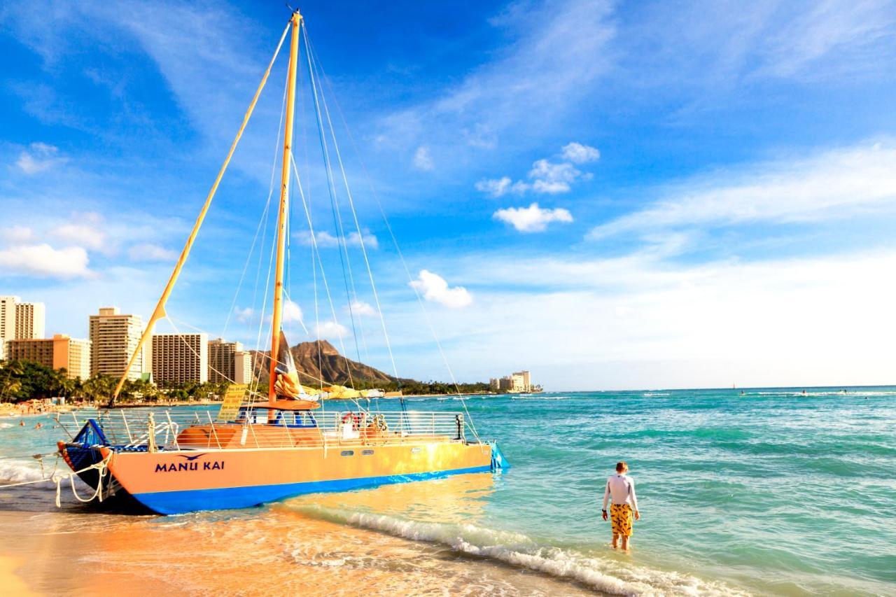Steps To Waikiki Beach! Newly Renovated With 75" Tv 檀香山 外观 照片