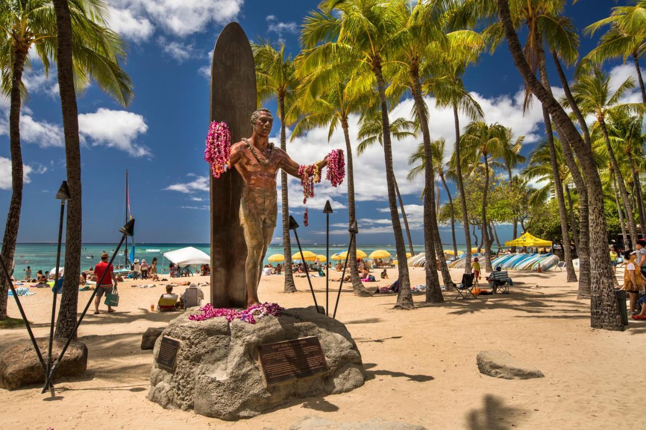 Steps To Waikiki Beach! Newly Renovated With 75" Tv 檀香山 外观 照片